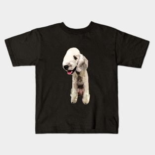 Bedlington Terrier Cute Pup Kids T-Shirt